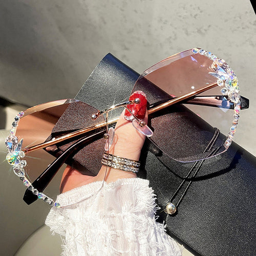 Load image into Gallery viewer, Gradient Lens Sun Glasses