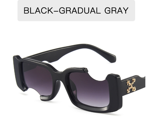 Load image into Gallery viewer, Off Notch Hole Design Sun Glasses