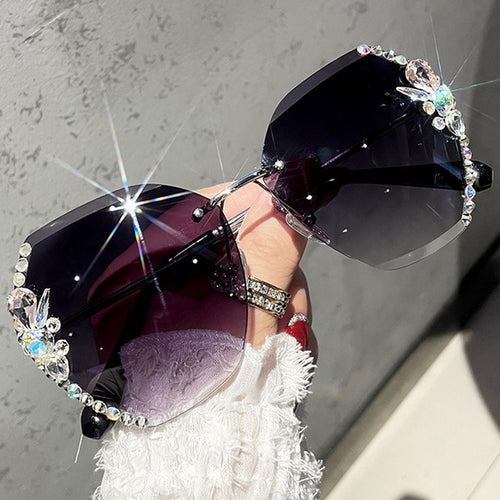 Load image into Gallery viewer, Gradient Lens Sun Glasses
