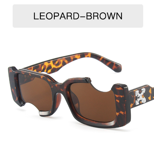 Load image into Gallery viewer, Off Notch Hole Design Sun Glasses
