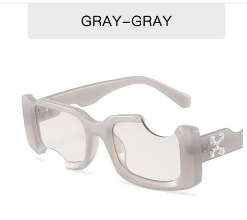 Load image into Gallery viewer, Off Notch Hole Design Sun Glasses