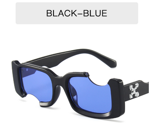 Load image into Gallery viewer, Off Notch Hole Design Sun Glasses