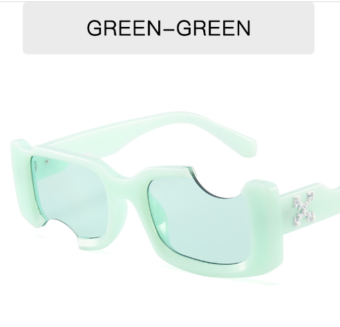 Load image into Gallery viewer, Off Notch Hole Design Sun Glasses