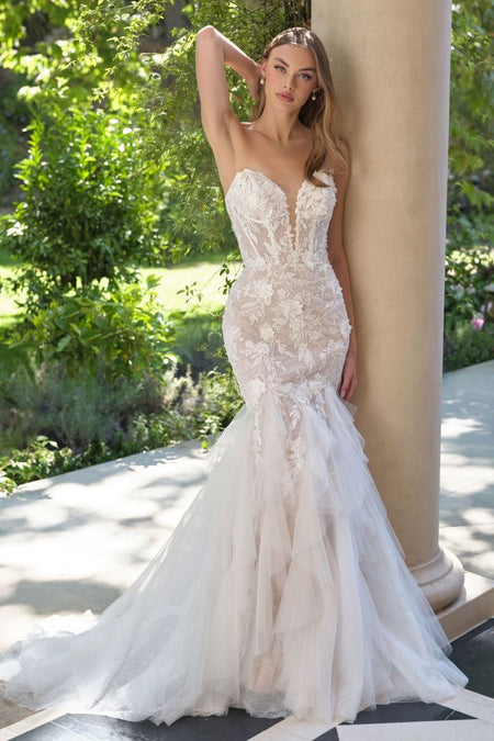 Strapless Mermaid Bridal Gown