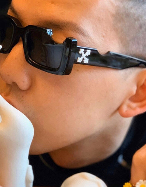 Load image into Gallery viewer, Off Notch Hole Design Sun Glasses