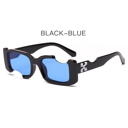 Load image into Gallery viewer, Off Notch Hole Design Sun Glasses