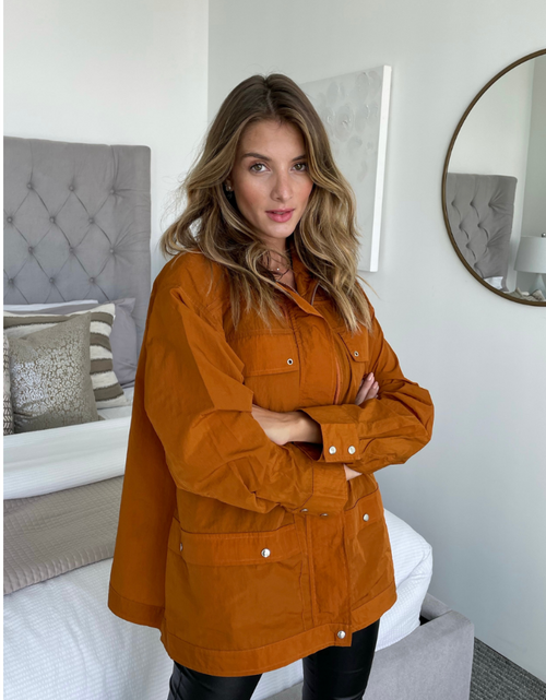 Load image into Gallery viewer, Orange Lightweight Jacket