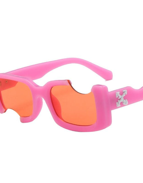 Load image into Gallery viewer, Off Notch Hole Design Sun Glasses