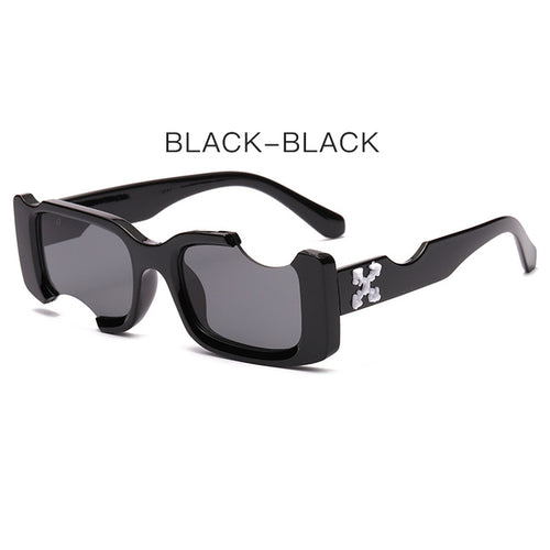 Load image into Gallery viewer, Off Notch Hole Design Sun Glasses
