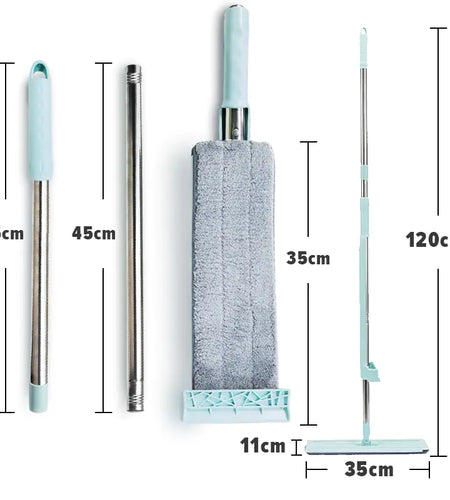 360 Hands-Free Microfiber Floor Mop