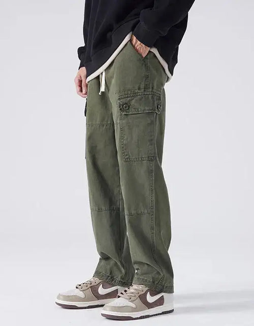 Load image into Gallery viewer, Drawstring Cargo Pants
