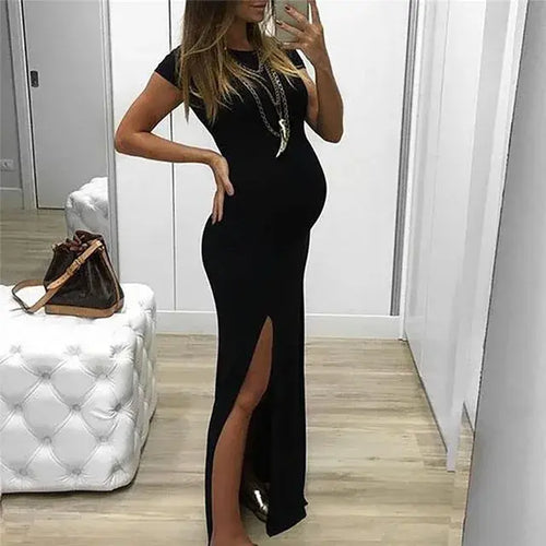 Load image into Gallery viewer, Long Dress Pregnancy Clothes
