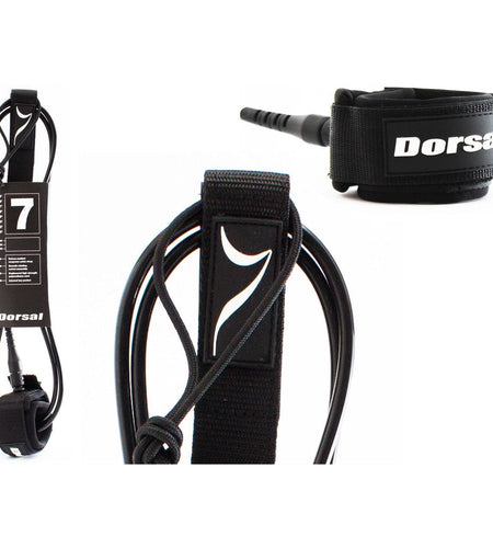 DORSAL Surf Leash for Surfboard Longboard SUP Leg Rope