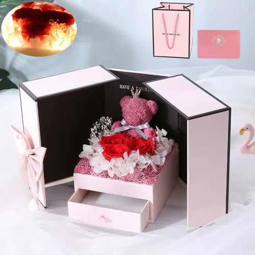 Load image into Gallery viewer, Eternal Rose Flower Gift Box
