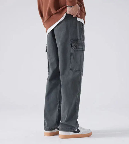 Drawstring Cargo Pants