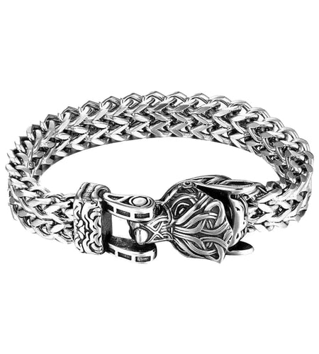 Wolf's Head Bracelet