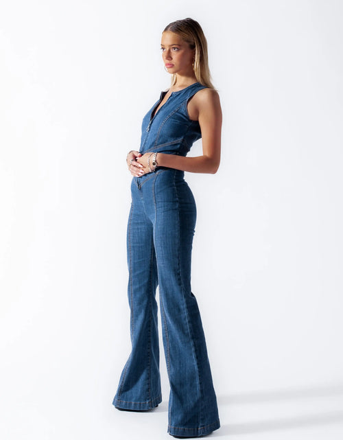 Load image into Gallery viewer, Backless Heart Jumpsuit
