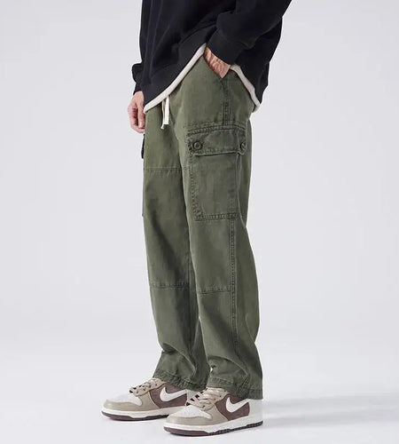 Drawstring Cargo Pants
