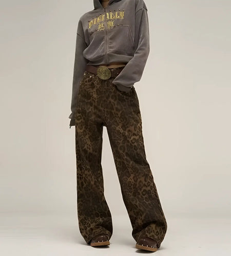 Leopard Jeans