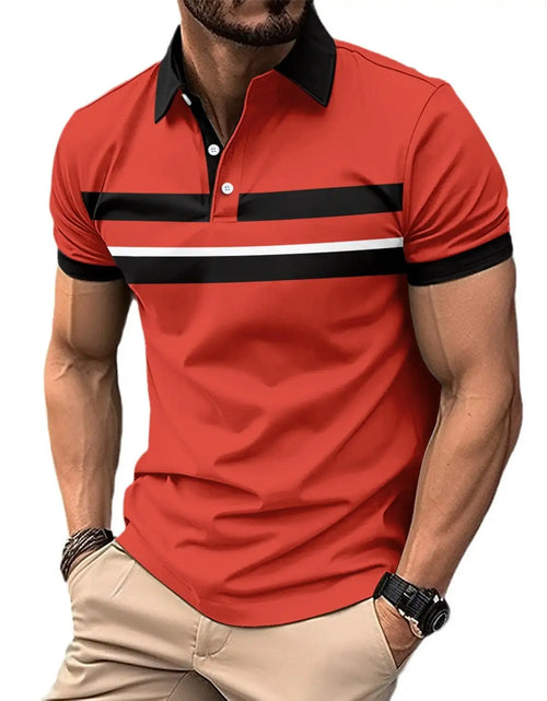 Load image into Gallery viewer, Men&#39;s Casual Collar Polo
