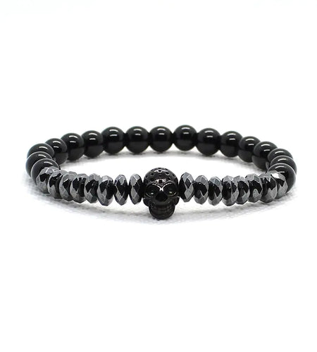 Matte Oxyn Stone Beads Bracelet