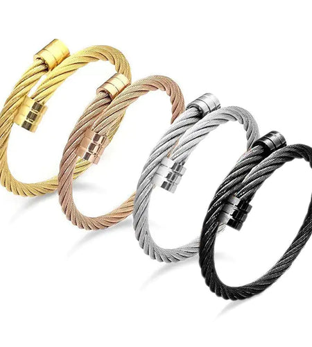 Titanium Steel Wire Bracelet