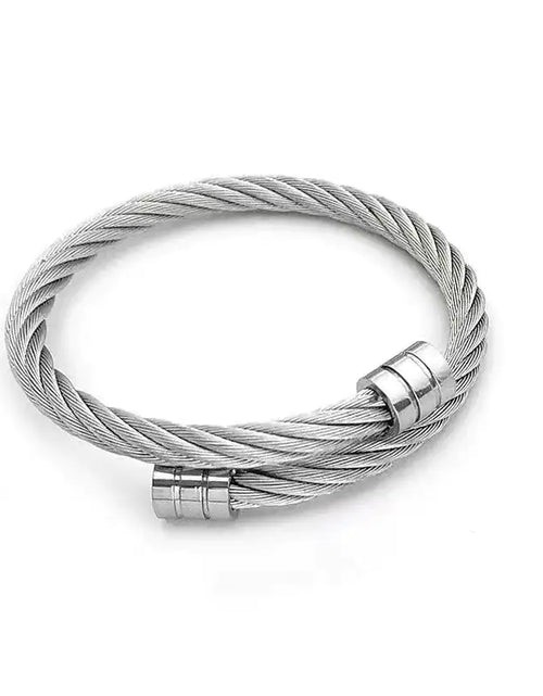 Load image into Gallery viewer, Titanium Steel Wire Bracelet
