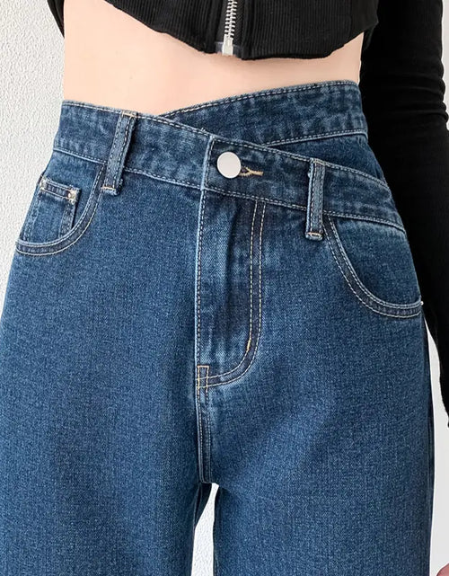 Load image into Gallery viewer, Chic High-Waist Wide Leg Jeans
