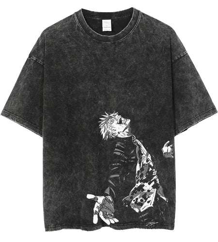 Hip Hop Streetwear Summer Short Sleeve Vintage T-Shirt