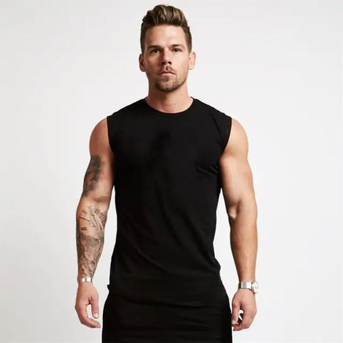 Load image into Gallery viewer, Compression Gym Tank Top for Men
