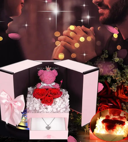 Eternal Rose Flower Gift Box