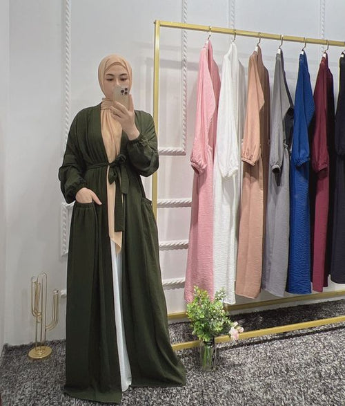 Load image into Gallery viewer, Marocain Islam Clothing Abaya Under Dress
