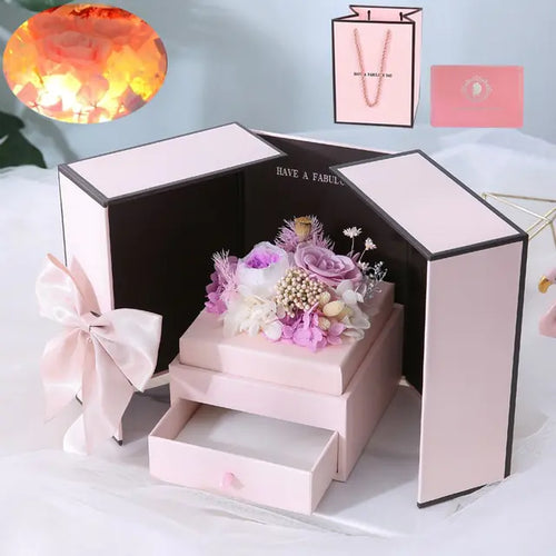 Load image into Gallery viewer, Eternal Rose Flower Gift Box
