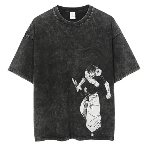 Load image into Gallery viewer, Hip Hop Streetwear Summer Short Sleeve Vintage T-Shirt
