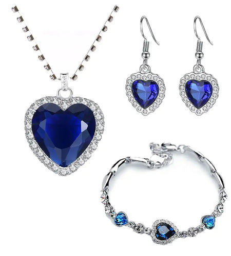 Titanic Heart of Ocean Inspired Jewelry for Women