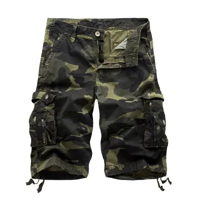 Load image into Gallery viewer, Cargo Shorts Men Military
