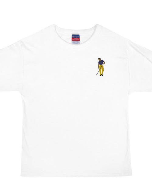 Load image into Gallery viewer, Arnie Embroidery Champion T-Shirt
