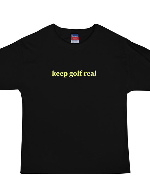 Load image into Gallery viewer, Keep Golf Real Men's Champion T-Shirt
