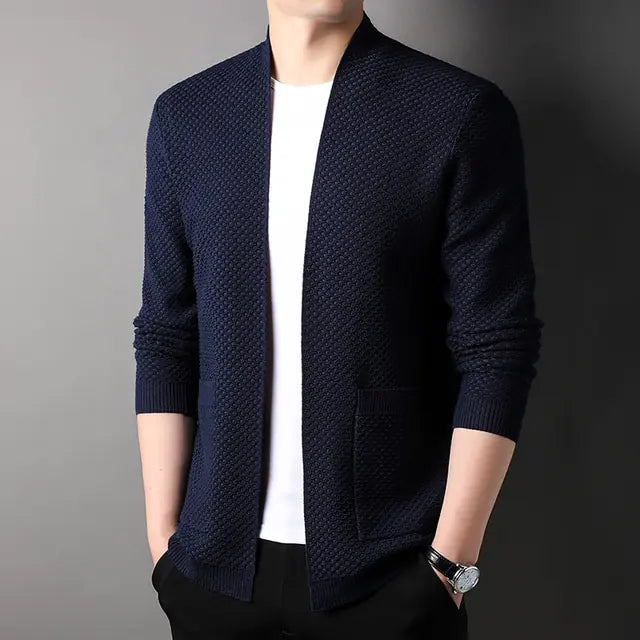 Open Cardigan For Men