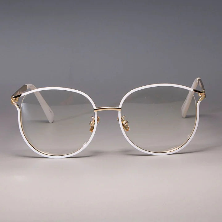Cat Eye Glasses Metal Frames