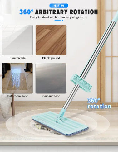 Load image into Gallery viewer, 360 Hands-Free Microfiber Floor Mop
