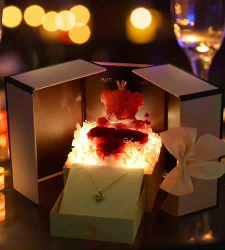 Eternal Rose Flower Gift Box