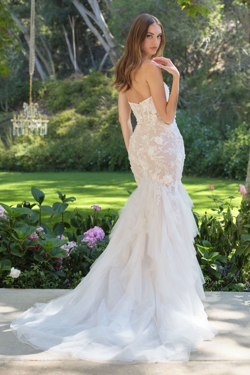 Strapless Mermaid Bridal Gown