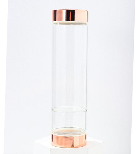 Crystal Glass Water Bottle