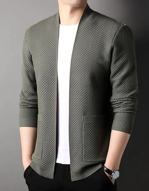 Load image into Gallery viewer, Open Cardigan For Men
