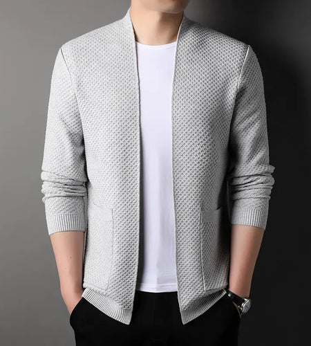 Open Cardigan For Men